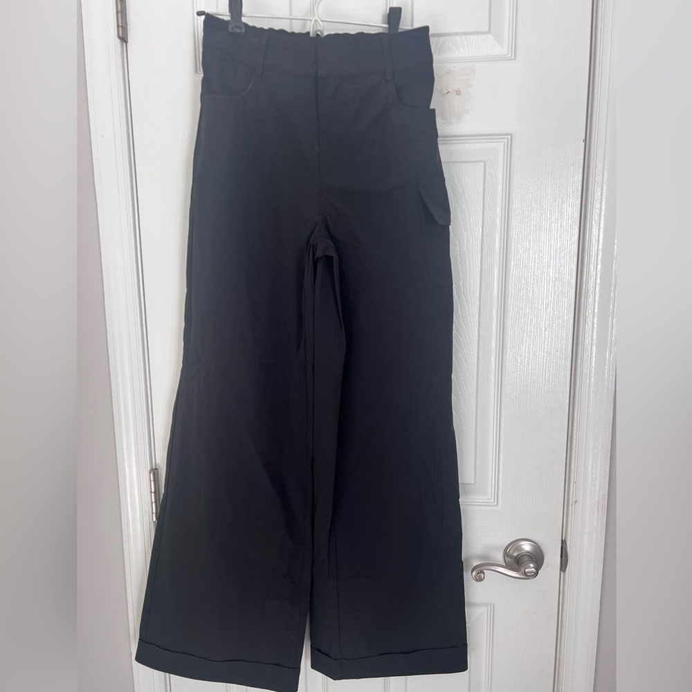 NWT | Aleeza Paris Urban Boutique Designer Black Pants, Size S 31" - Picture 3 of 9